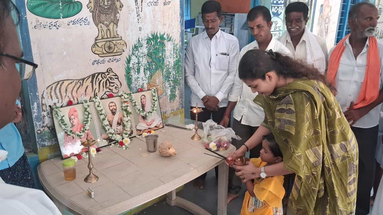 Grama Shri Seva Report at Ratnapur and Brahmanapalli on 15-03-2026